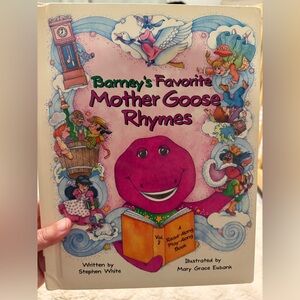 📖 Barney's Favorite Mother Goose Rhymes Book Volume 2
